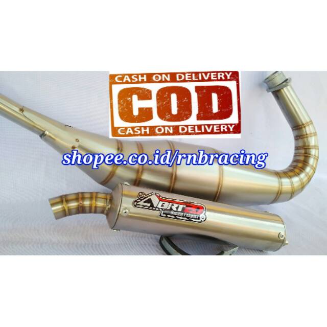 Knalpot Ninja R RR SS Stainless ABRT20