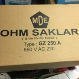 Ohm Saklar 250 A MDE Ohm Saklar MDE 250 Ampere