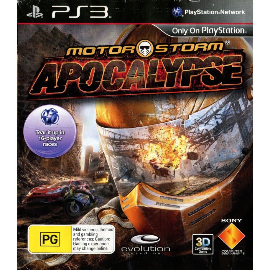 DVD Kaset Game PS3 CFW OFW Multiman HEN Motorstorm Apocalypse