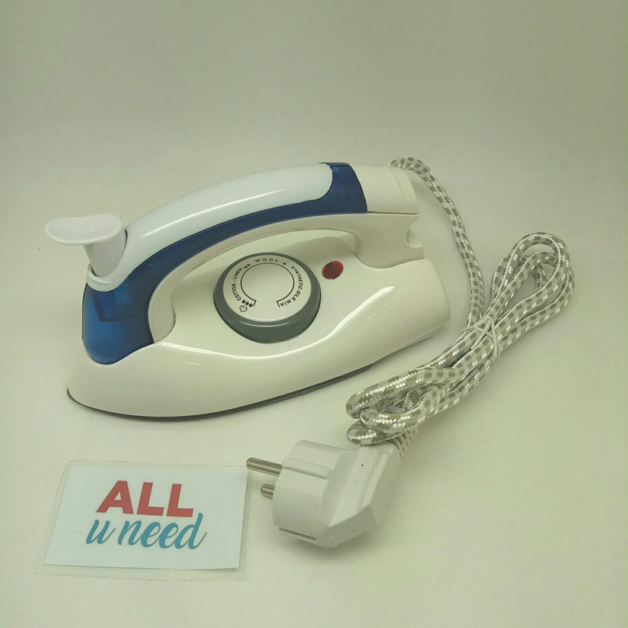 Setrika Uap Lipat Portable HT-258B 2 In 1 / Travel Iron HT 258B