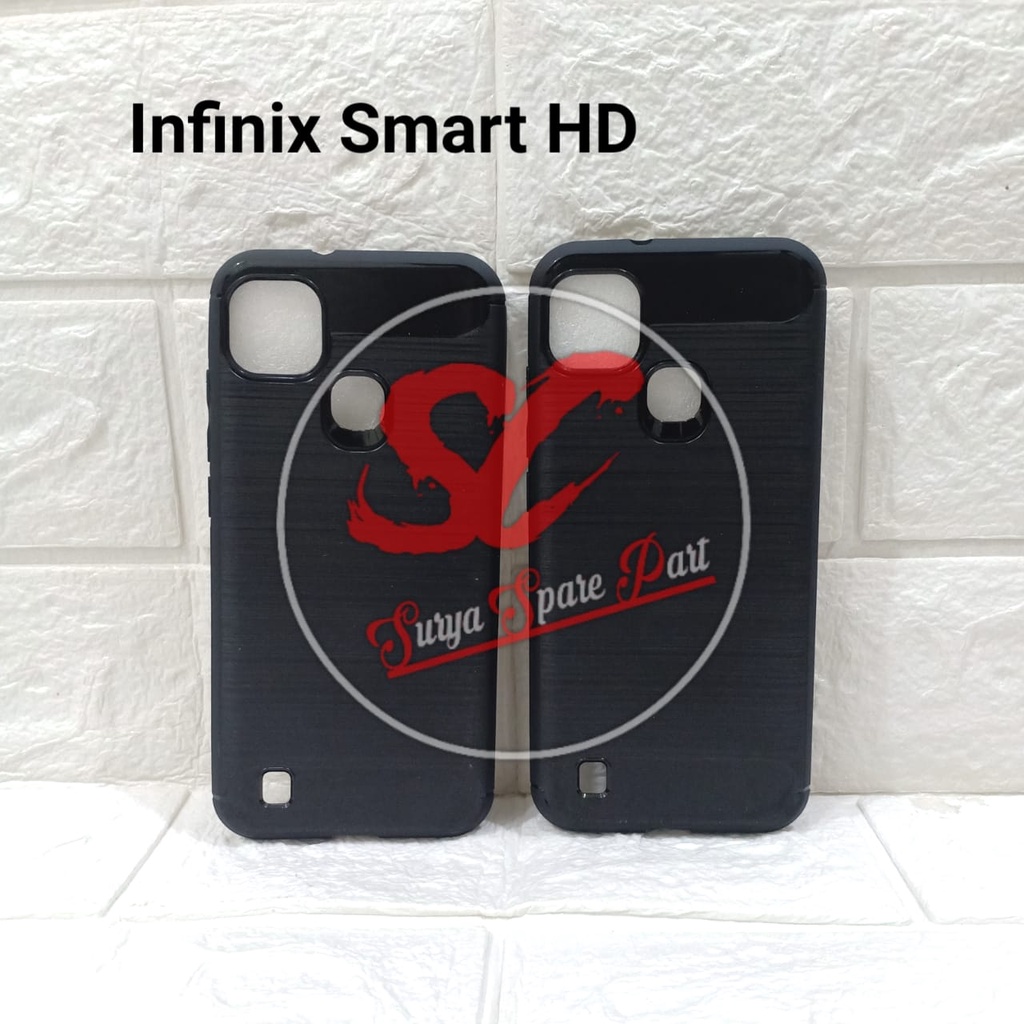 Softcase Infinix Smart Hd- Ipaky Carbon Infinix Smart Hd