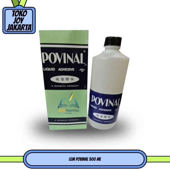 

LEM POVINAL 113 500 ML LEM CAIR LEM KERTAS BAHAN UNTUK SLIME