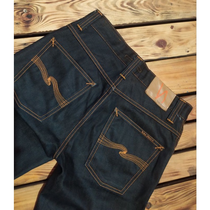 NUDIE SLIM JIM DRY DARK