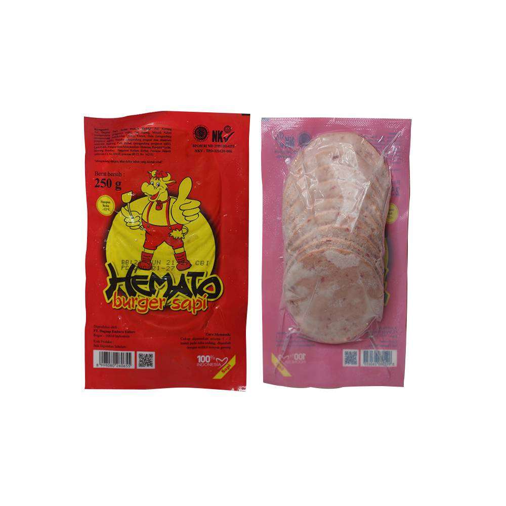 

HEMATO Burger Sapi 250gr