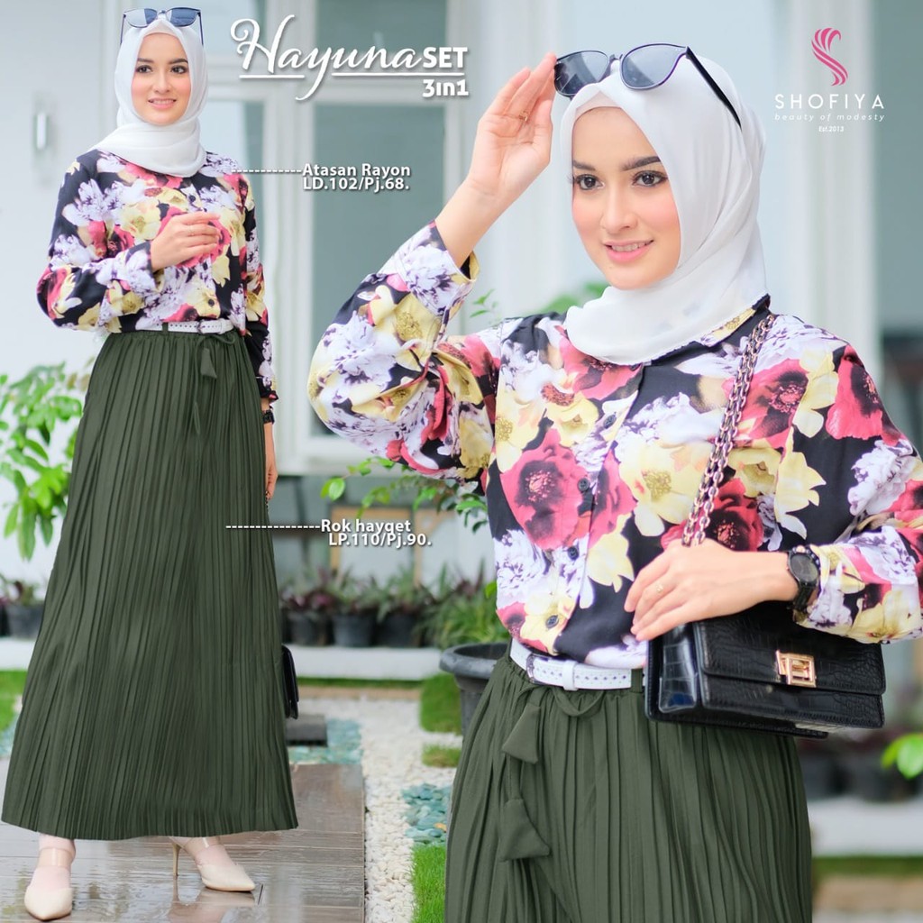 Shofiya Hayuna Set Atasan Rok