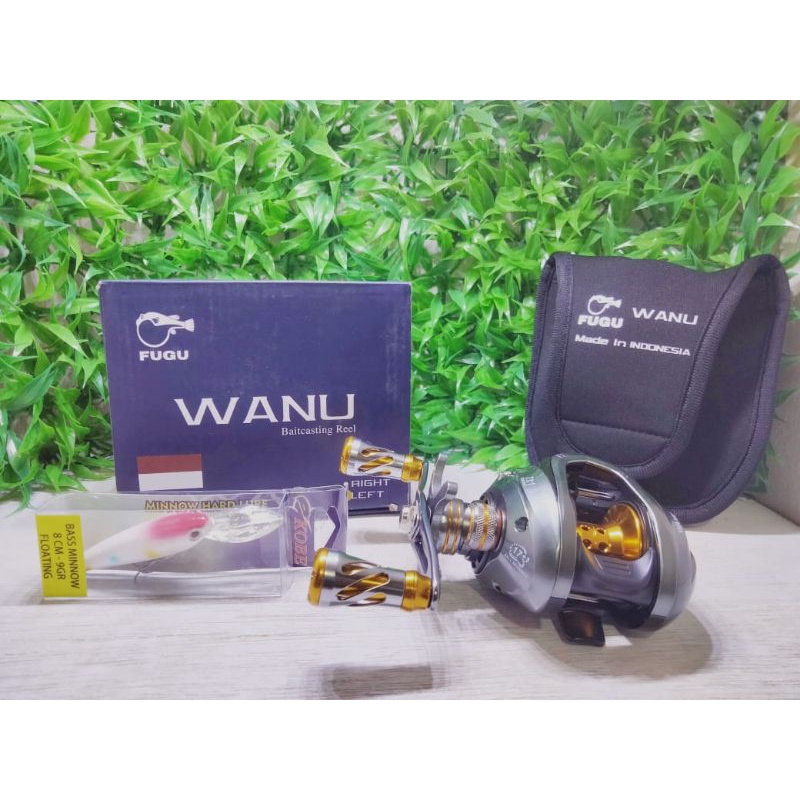 Reel BC Fugu Wanu free minnow/Soft frog