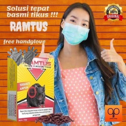 RACUN PEMBASMI TIKUS AMPUH PERANGKAP TIKUS AMPUH JEBAKAN TIKUS AMPUH ORIGINAL RAMTUS