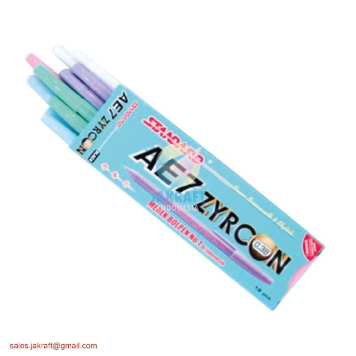 

Grosir - Pulpen Bolpen Pen STANDARD AE7 0.38 mm Zyrcon Teknologi Baru