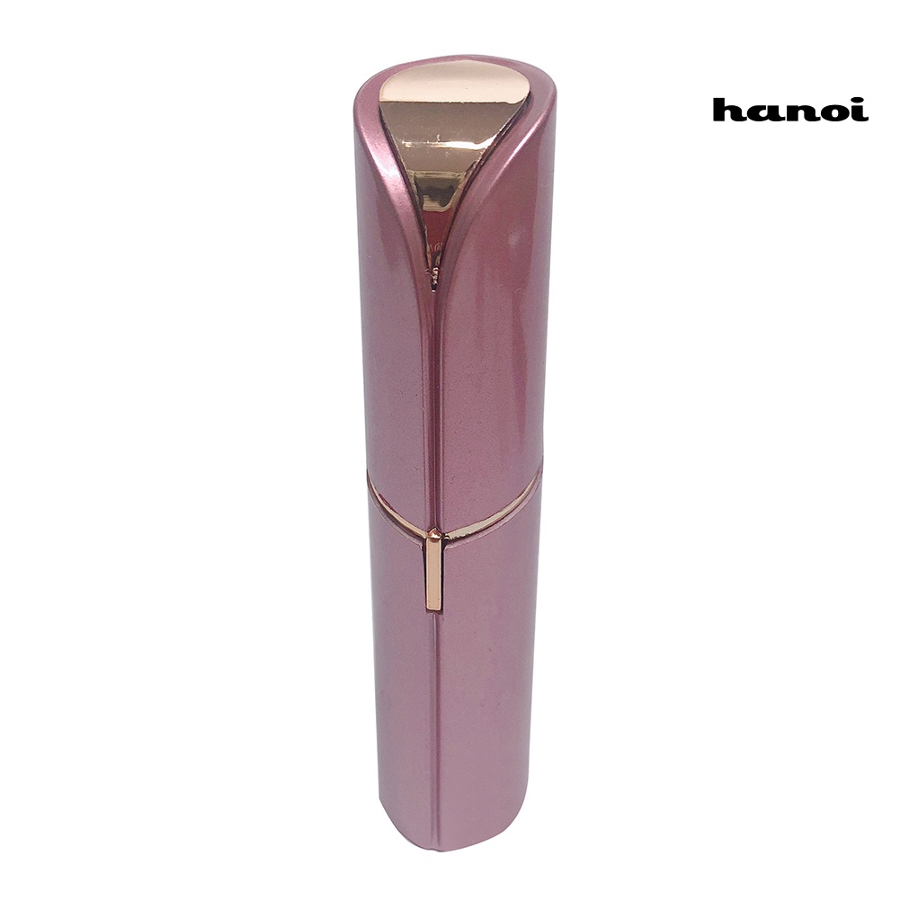 HQTM_Pocket Lipstick Shape Facial Hair Electric Remover Shaver Painless Epilator