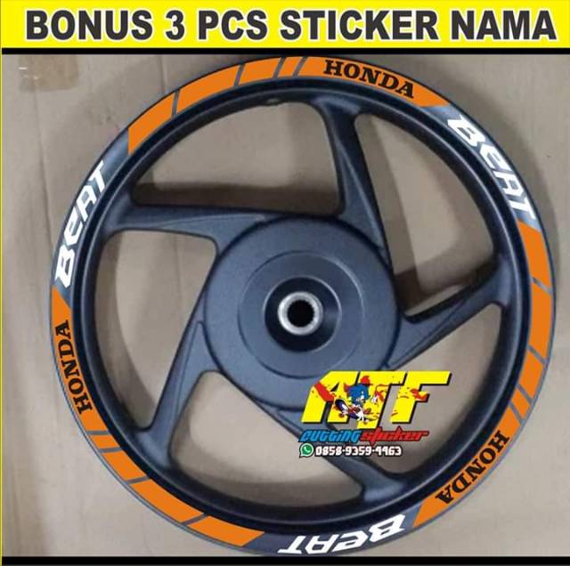 Sticker velg beat