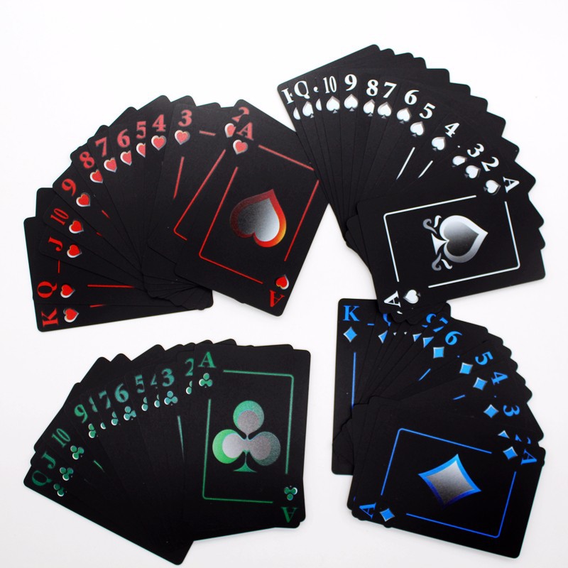 Kartu Remi Eksklusif - Waterproof PVC Poker Playing Cards Novelty High Quality Collection Board Game