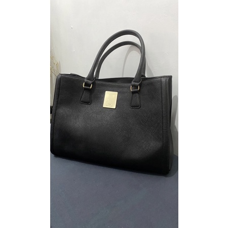 tas preloved les catino hitam besar