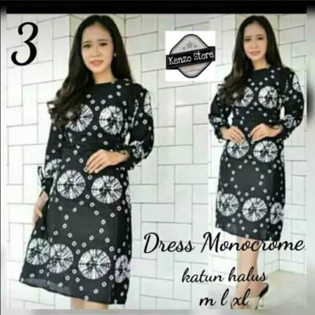 Dress monochrome