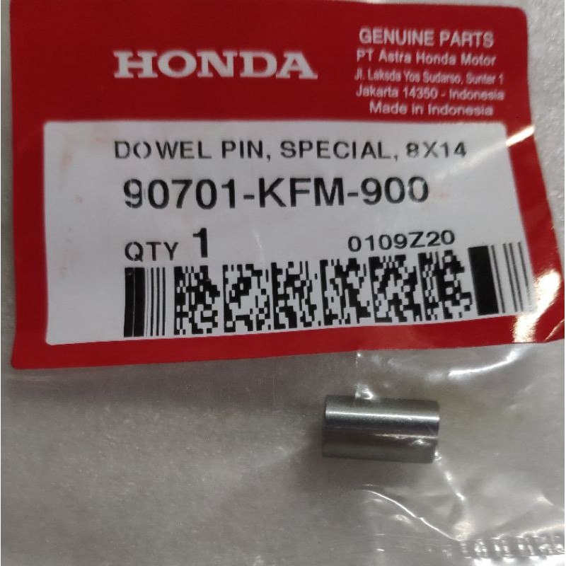 Pin Dowel 8x14 Ori Honda 90701KFM900