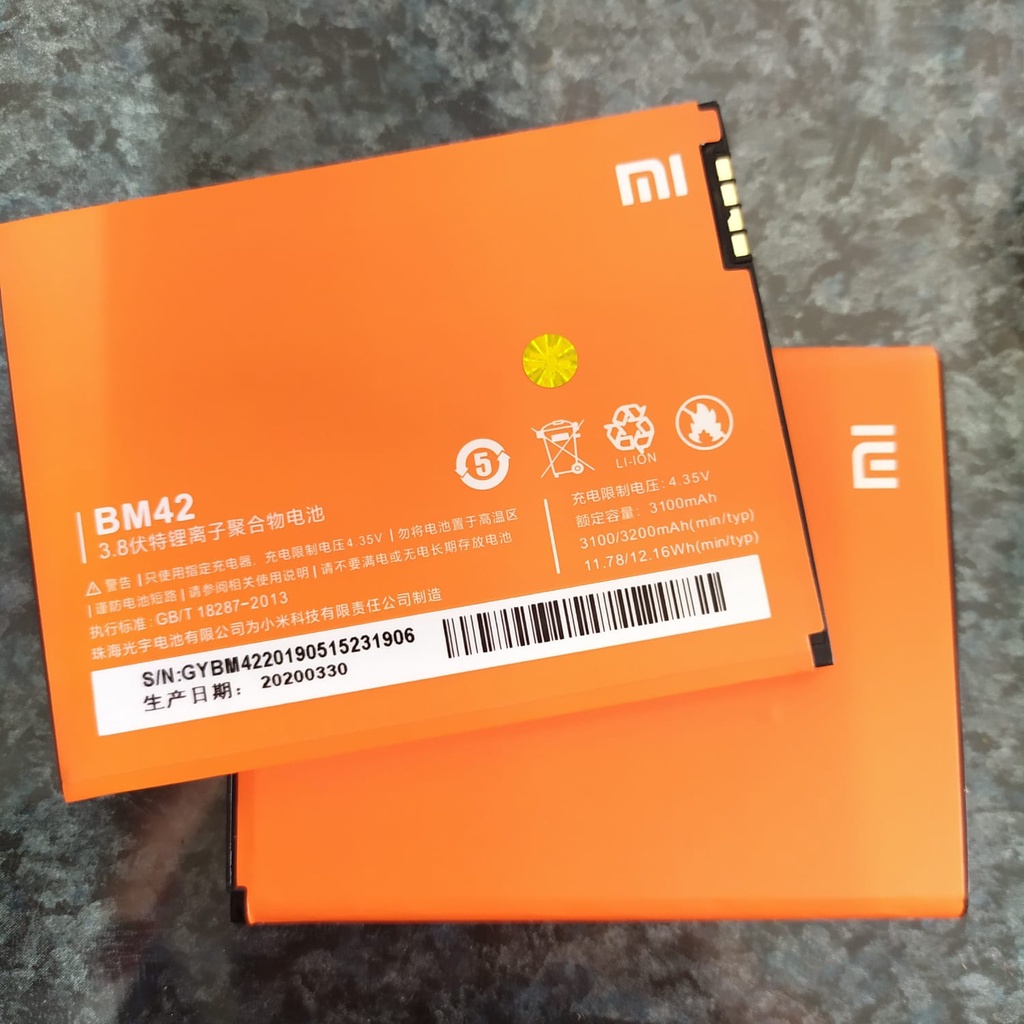 Baterai Redmi Note 1 BM42 Kualitas Ori