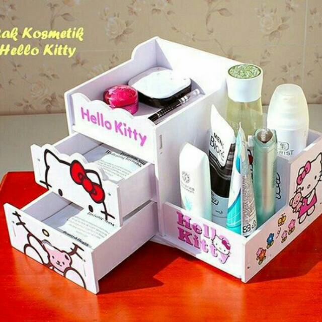  Rak  kosmetik  Hello Kitty Shopee  Indonesia