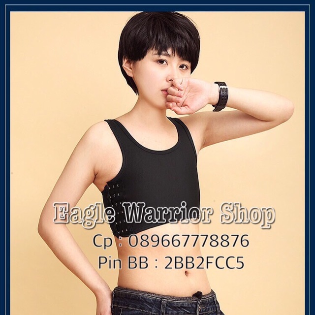

LES1980 short buckle (BREAST BINDER MURAH FOR TOMBOY)
