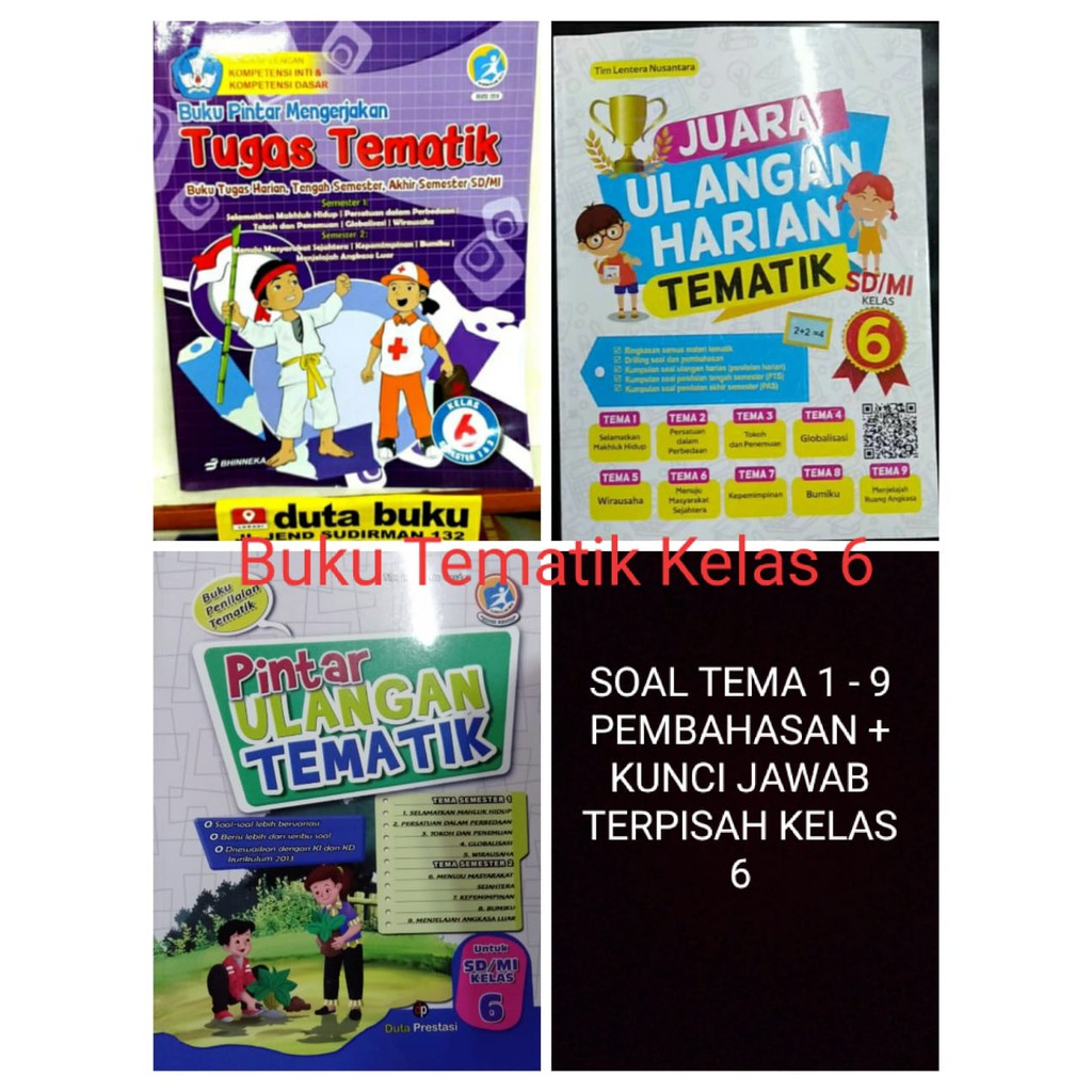 BUKU UJIAN SD KURIKULUM MERDEKA - BUKU KURIKULUM MERDEKA SD KELAS 6 SOAL LATIHAN