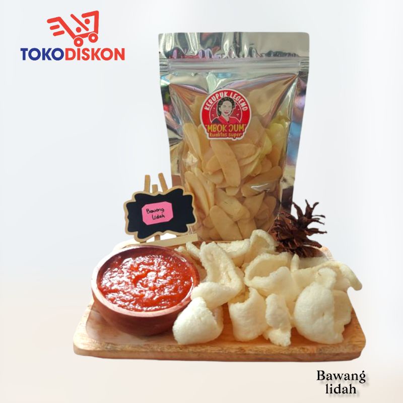 

Kerupuk Mentah Kerupuk Bawang Lidah // Kerupuk Temurah