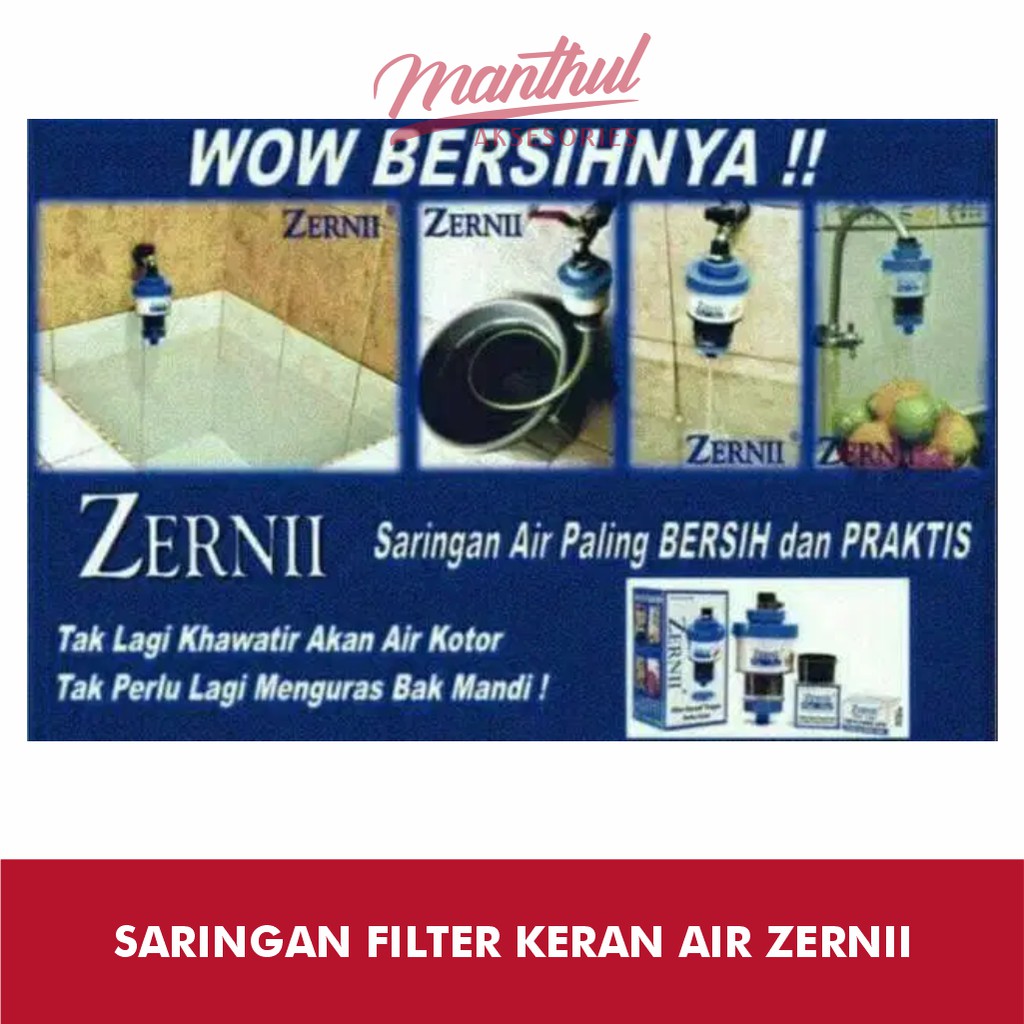 SARINGAN FILTER KERAN AIR ZERNII