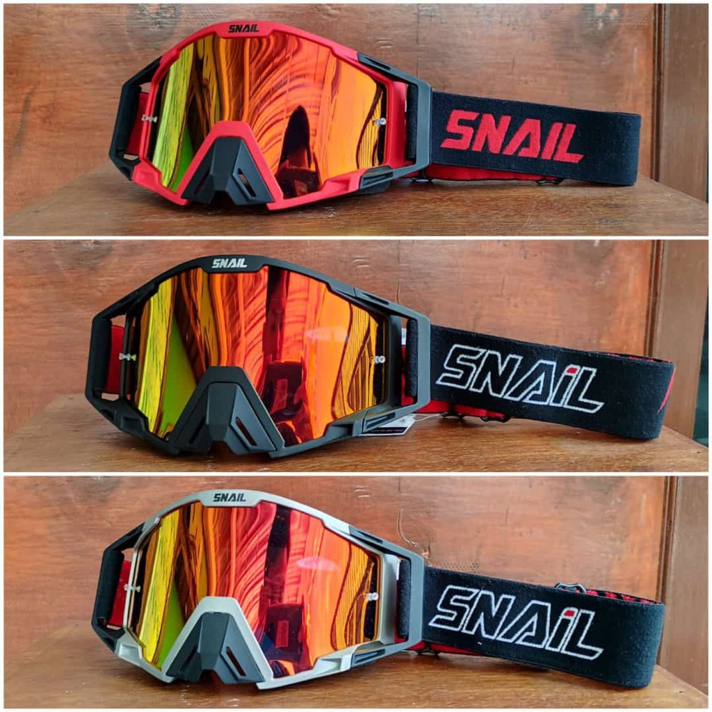 KACAMATA GOOGLE SNAIL (ORIGINAL) - GOOGLE SNAIL CROSS - GOOGLE SNIAL MOTORCROS - GOOGLE SNAIL JPX CROSS HELM JPX TERBARU