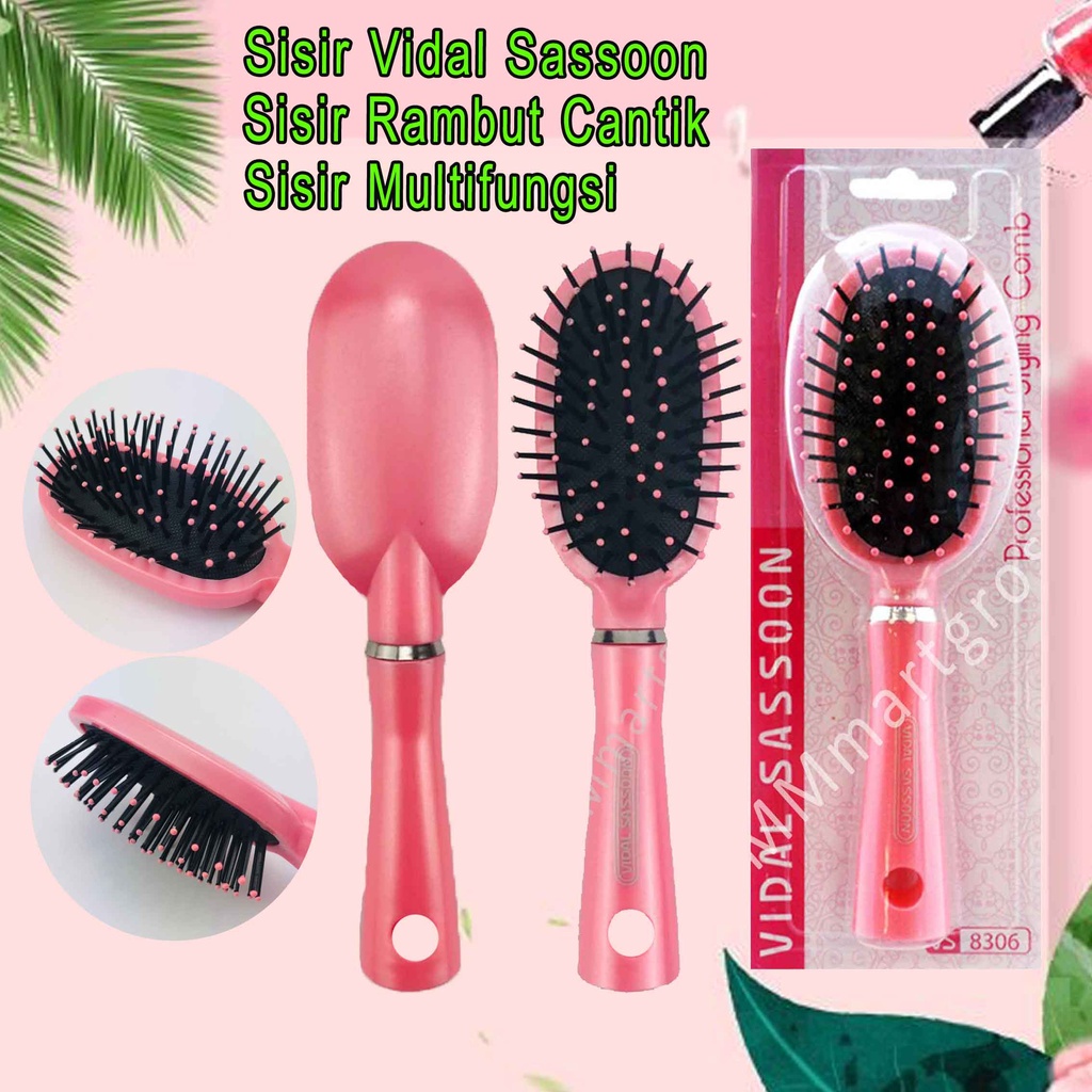 Sisir Vidal Sassoon / Sisir Cantik / Sisir Rambut / Multifungsi