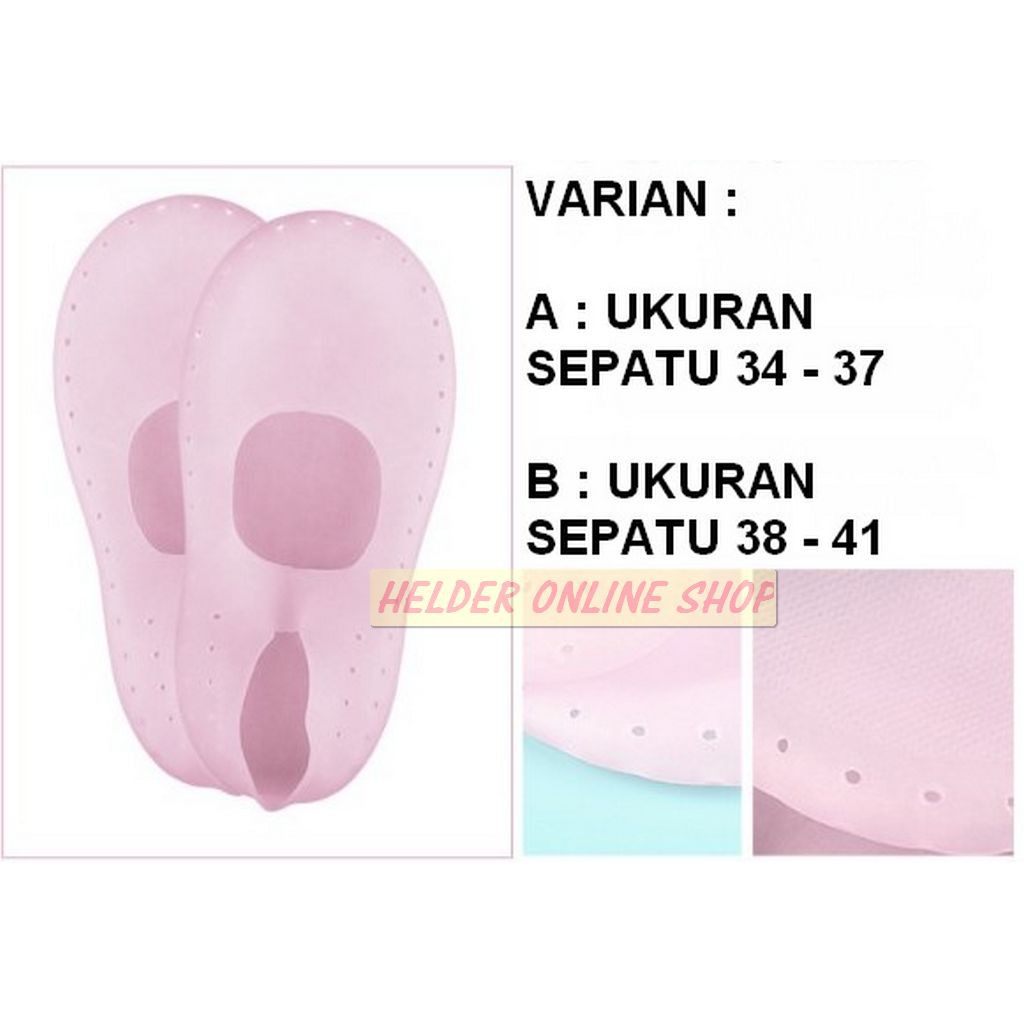 PELINDUNG KAKI SILICONE KAOS KAKI PANTAI ANTI NYERI TUMIT