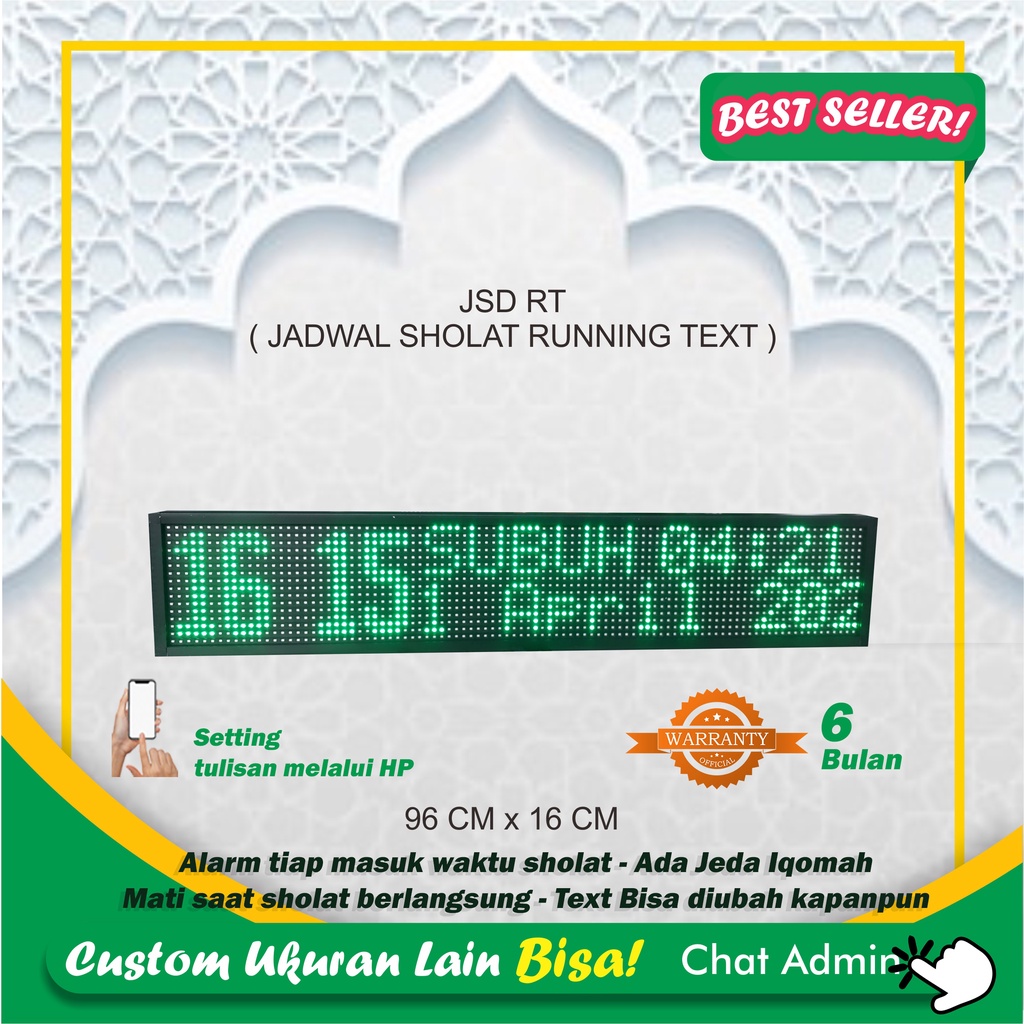 JADWAL SHOLAT DIGITAL JAM DIGITAL MASJID JAM SHOLAT DIGITAL