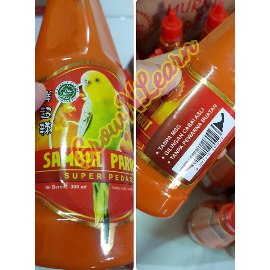

hy2t sambal parkit (300 ml)/ sambel super pedas.. real hot.. (must try!!) hqx6