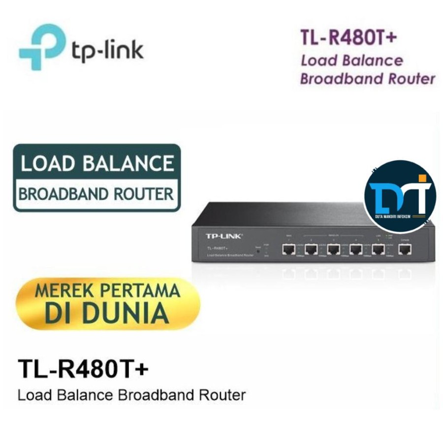 TP-Link TL-R480T+ Load Balance Broadband Router I Tplink TL R480T+