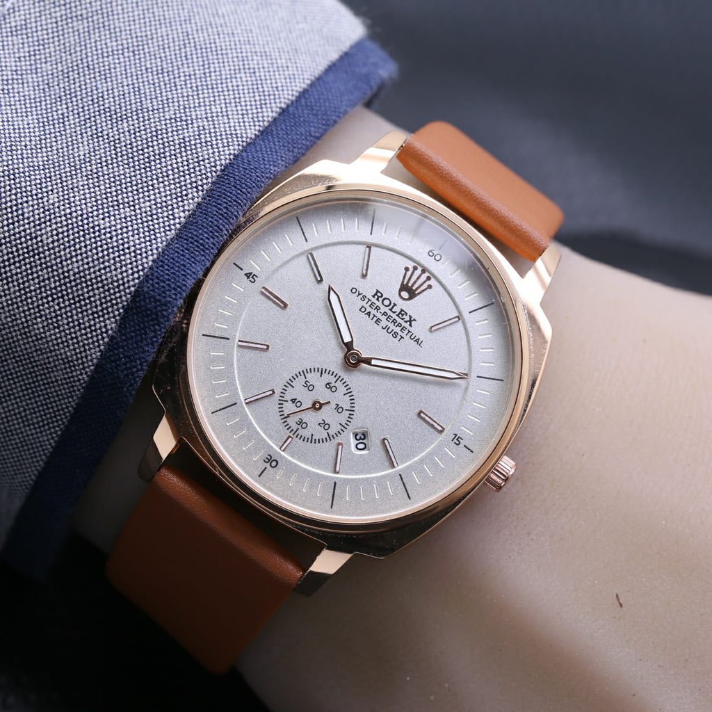 Cuci gudang JAM TANGAN PRIA ROLEX CHRONO AKTIF Limited edition