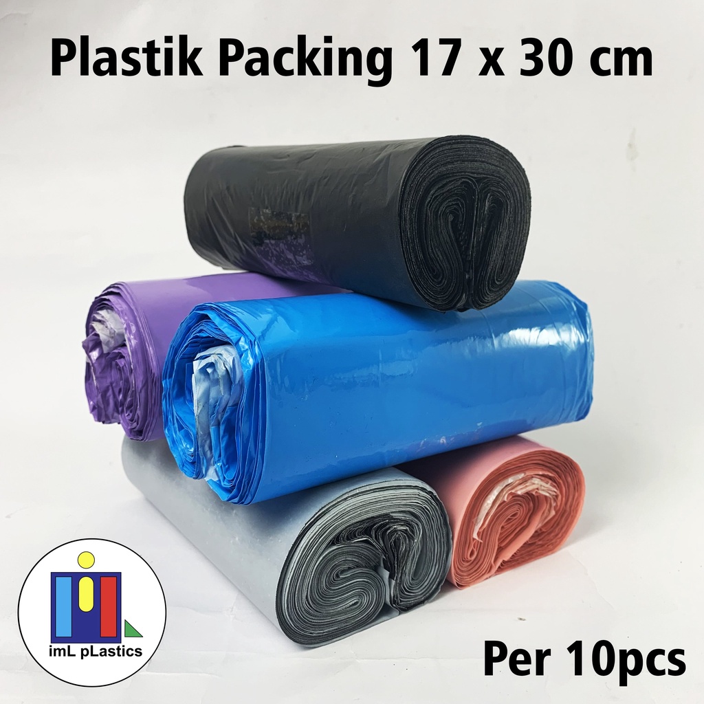 PLASTIK POLYMAILER / Plastik Packing Amplop warna 17 x 30 - 10 lembar