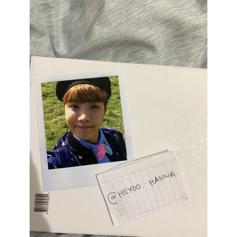 J-HOPE OFFICIAL POLAROID (YOUNG FOREVER DAY VERS)