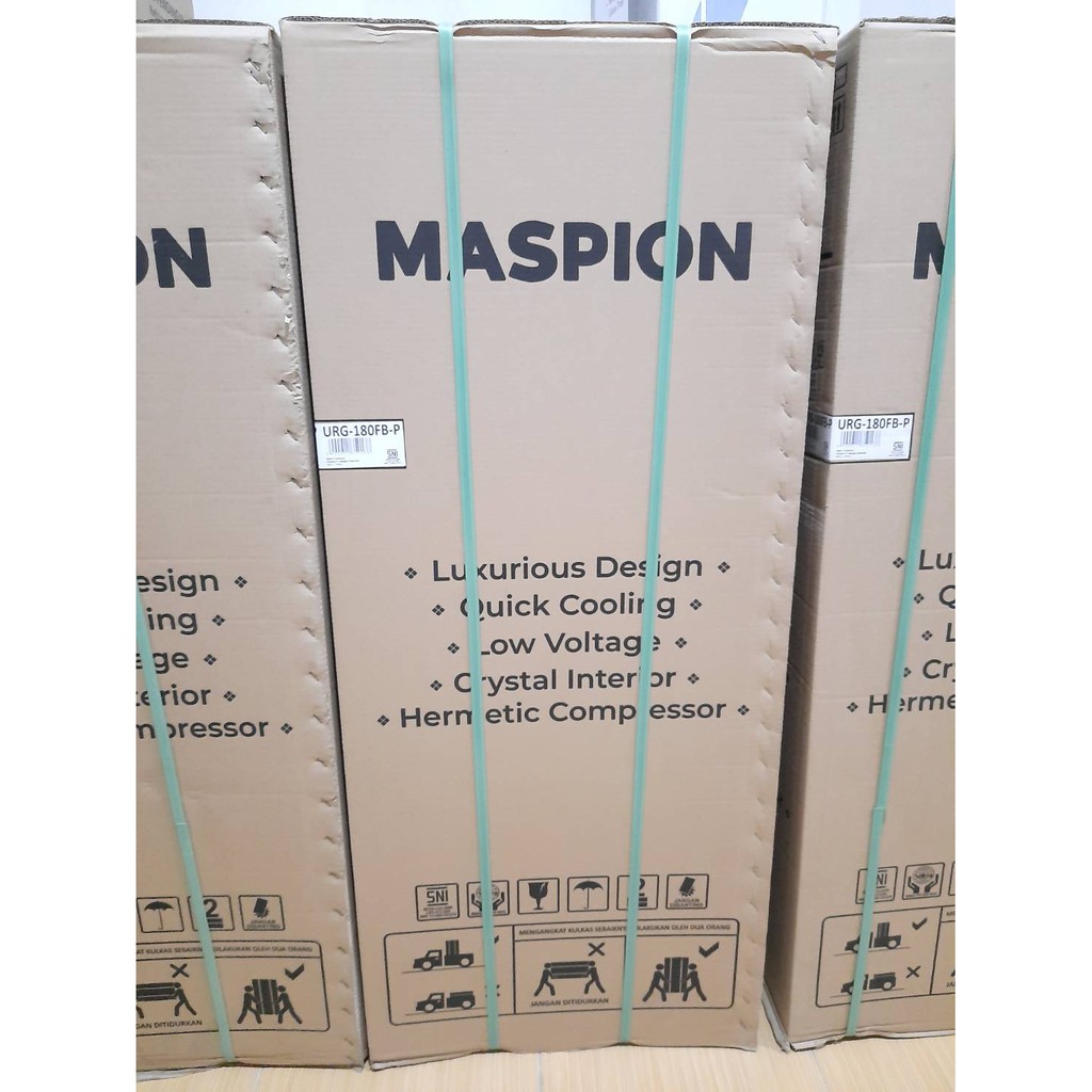 Maspion Kulkas 1 Pintu 180 Liter URG-180 URG180 Uchida GARANSI 7 Tahun