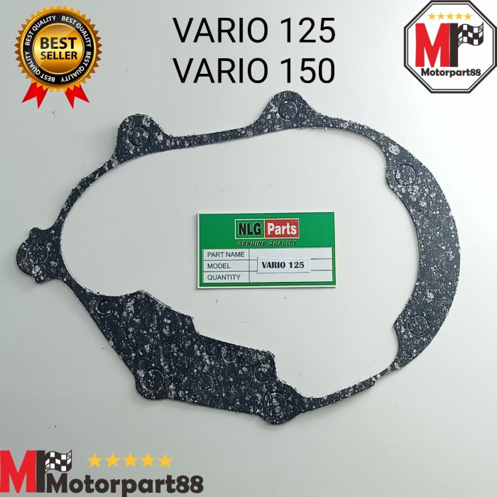 PAKING PERPAK GASKET MISSION CASE GARDAN GEAR BOX VARIO 125 VARIO 150