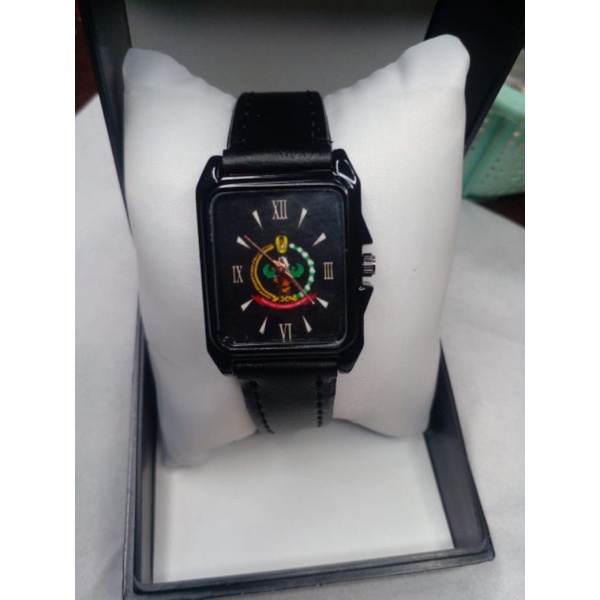 020922 JAM KOTAK TALI KULIT LOGO PERSIT BHAYANGKARI IKKT PIA DHARMA WANITA JALASENASTRI IKKT PIA DLL