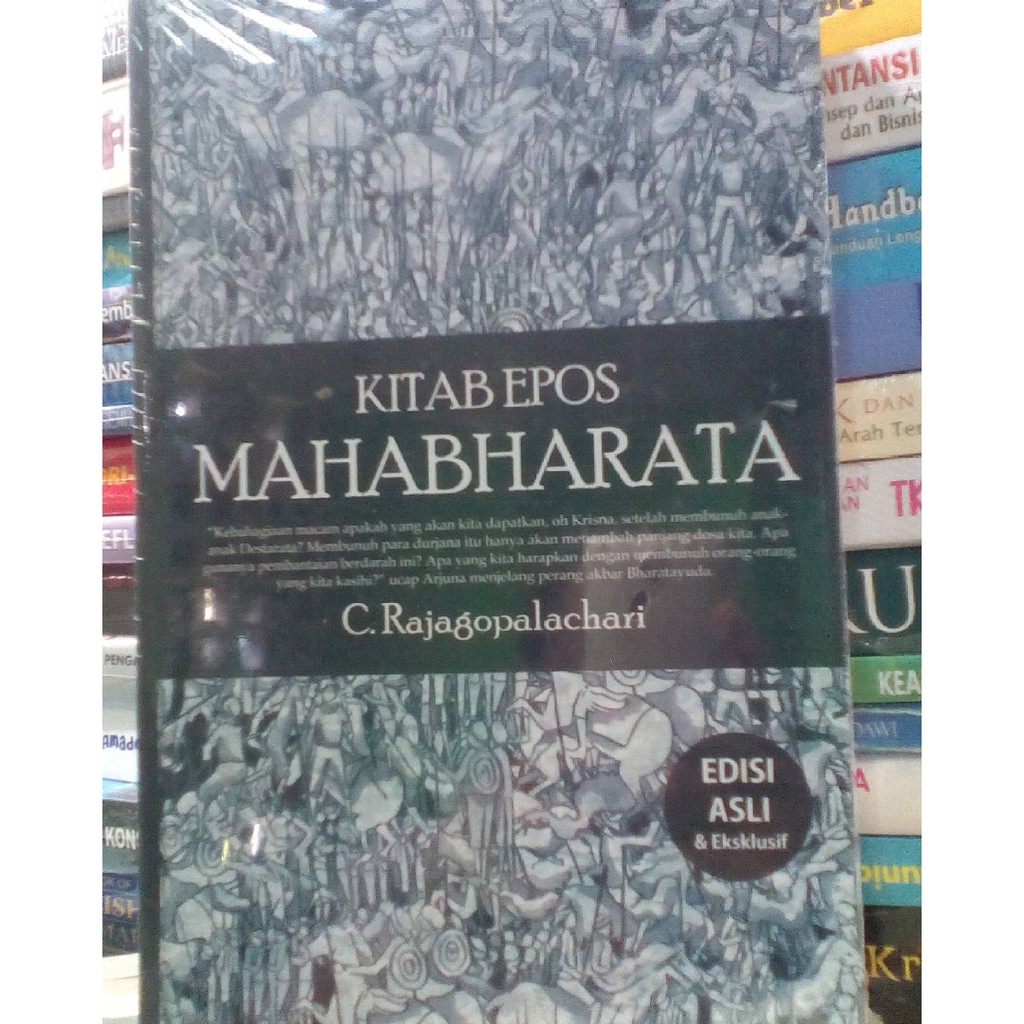 Buku Kitab Epos Mahabarata (Edisi Asli & Ekslusif)