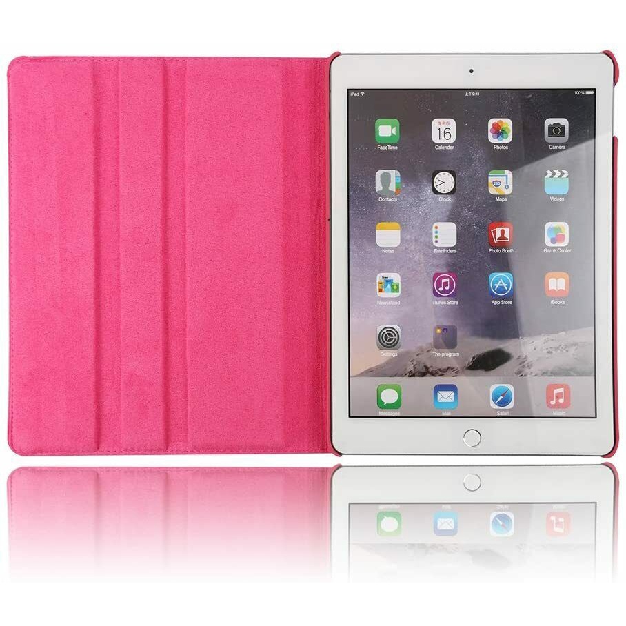 Casing Flip Case Kulit Magnetik Untuk Apple Ipad 9.7 6th 5th 2017-18, Dapat Berputar 360 Derajat