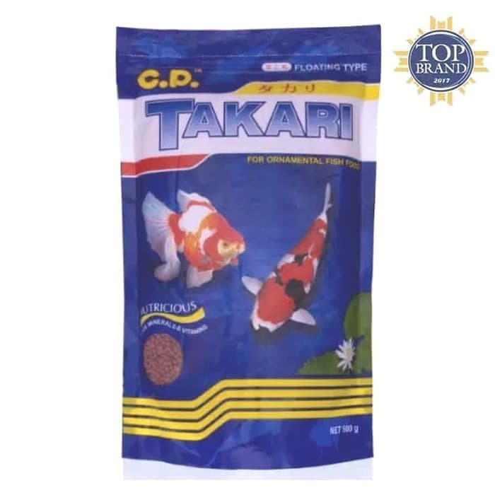 

Pakan Ikan Kura Kura Takari 100gr