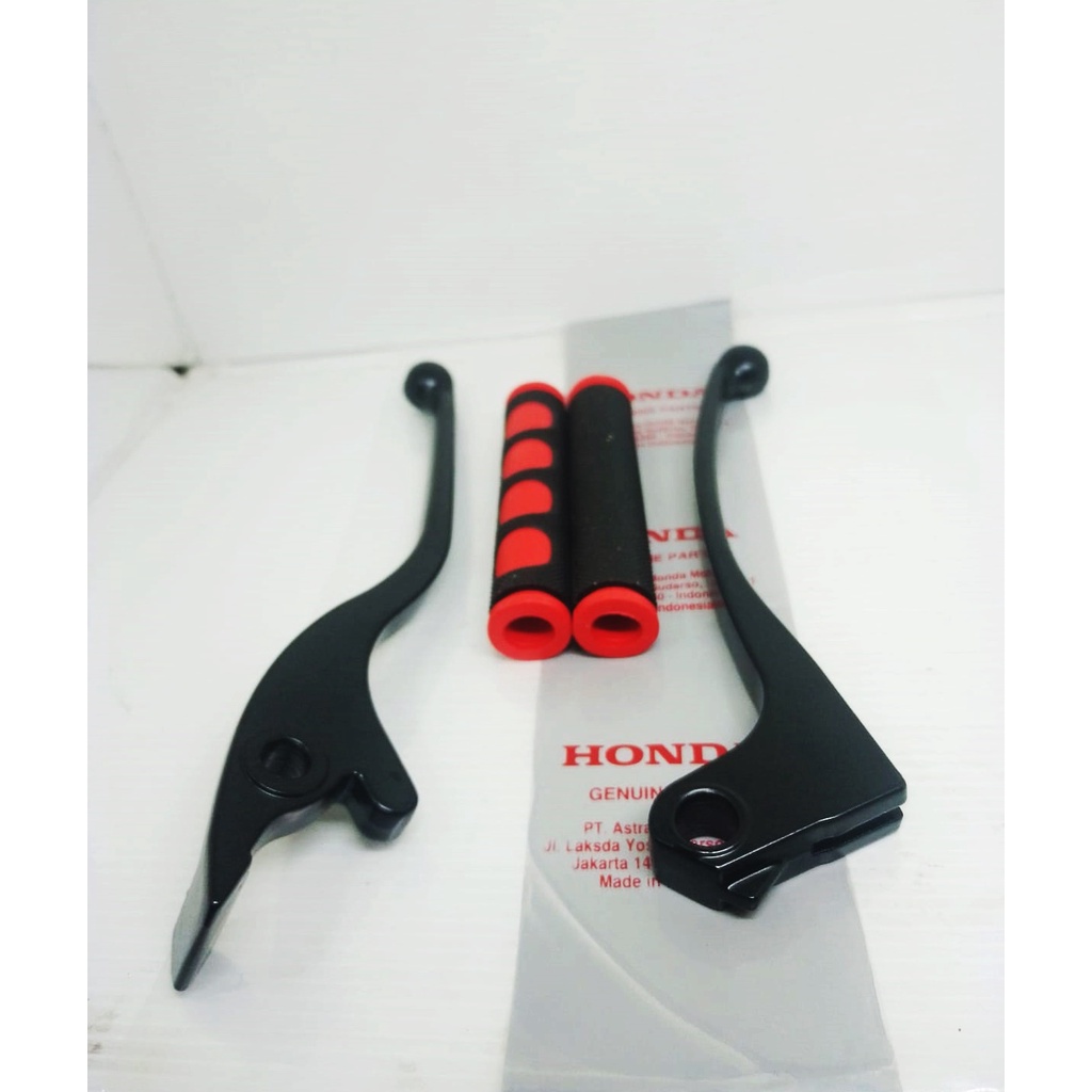 Handle handel hendel rem + kopling Tiger Megapro Verza SONIC 150R  CB150R CBR150 Bonus Karet Handle