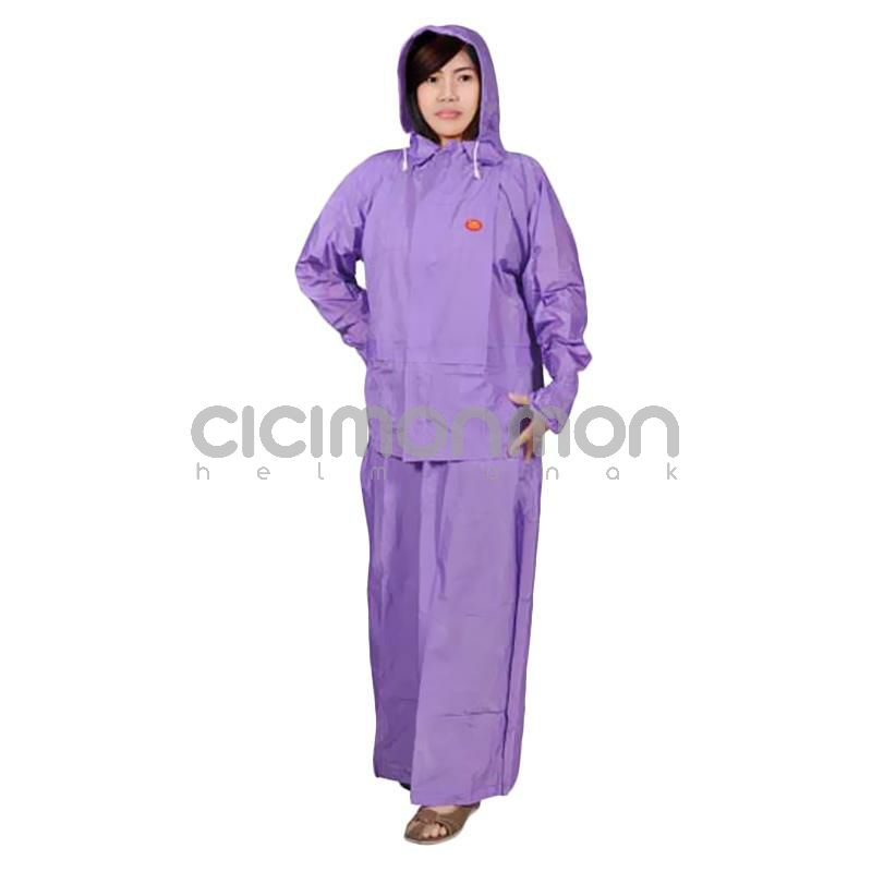 Jas Hujan Wanita SHE ( model rok + jaket ) Indoplast