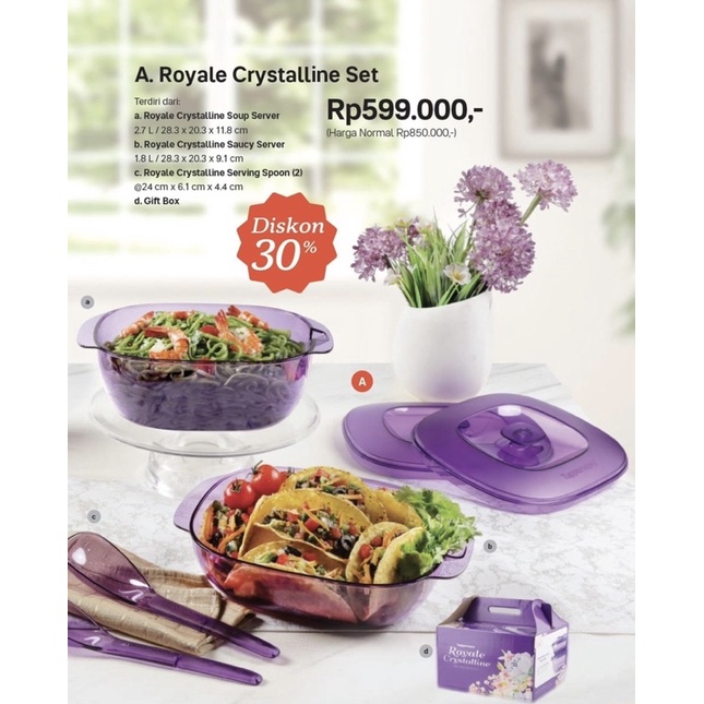 Royale Crystaline set