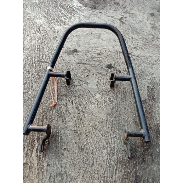 begel jog belakang honda supra fit lama supra 100 hitam pipa bulat original