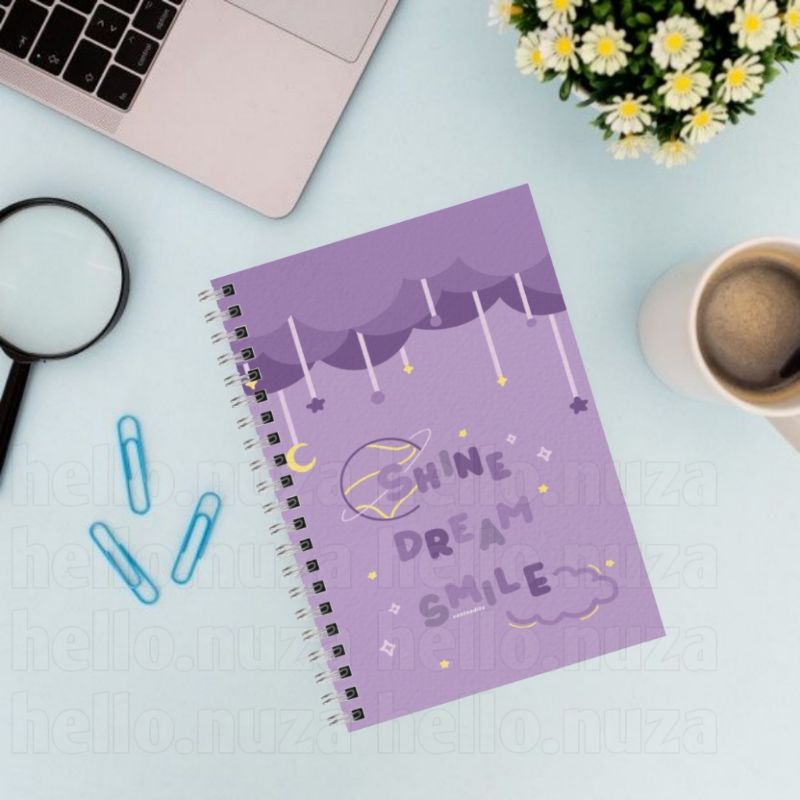 

NOTEBOOK/JURNAL GRID/DOTTED/ BLANK/LINE A5 17