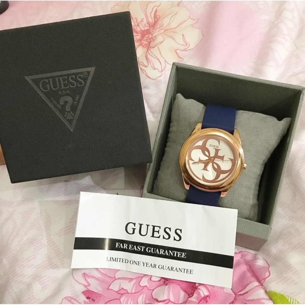 Jam Tangan Guess Wanita W0911L6 Original Fullset