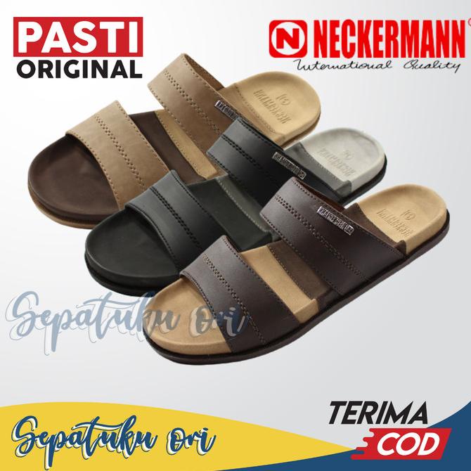 Sandal Slop Neckerman Kansas Original Sendal Selop Casual Pria Dewasa