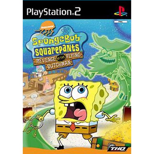 CD Kaset Game PS2 SpongeBob SquarePants Revenge of the Flying Dutchman