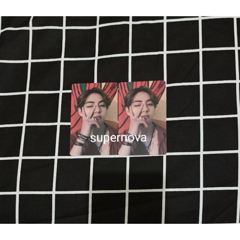 Taehyung Photocard Butter Lucky Draw Soundwave ( V PC LD Butter SW )