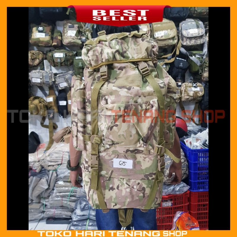 TAS RANSEL KERIL MULTICAME IMPORT 70L