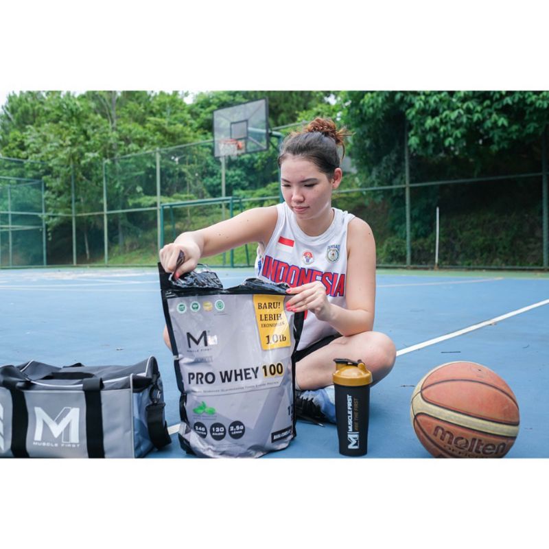 M1 ProWhey 100 10LBS Free Bonus Shaker / Duffle Bag - Muscle First Protein Gym Fitness ProWhey100 Pr